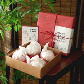 月饼包装盒2025中秋新中式糕点配套礼盒蛋黄酥100克礼盒