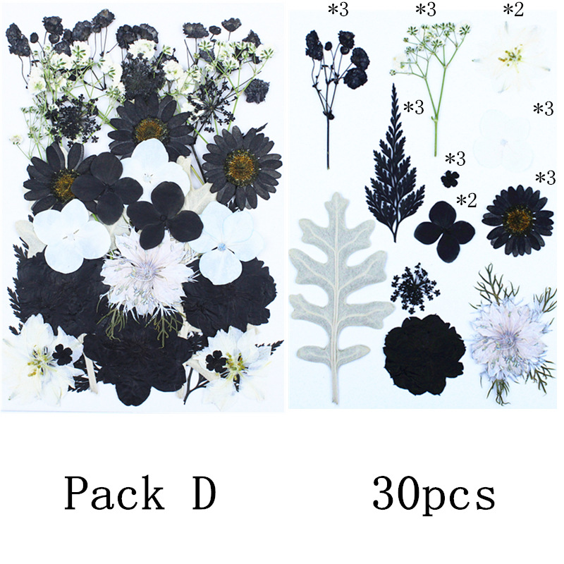 팩 D(흑백 콤비네이션 시리즈 30개)