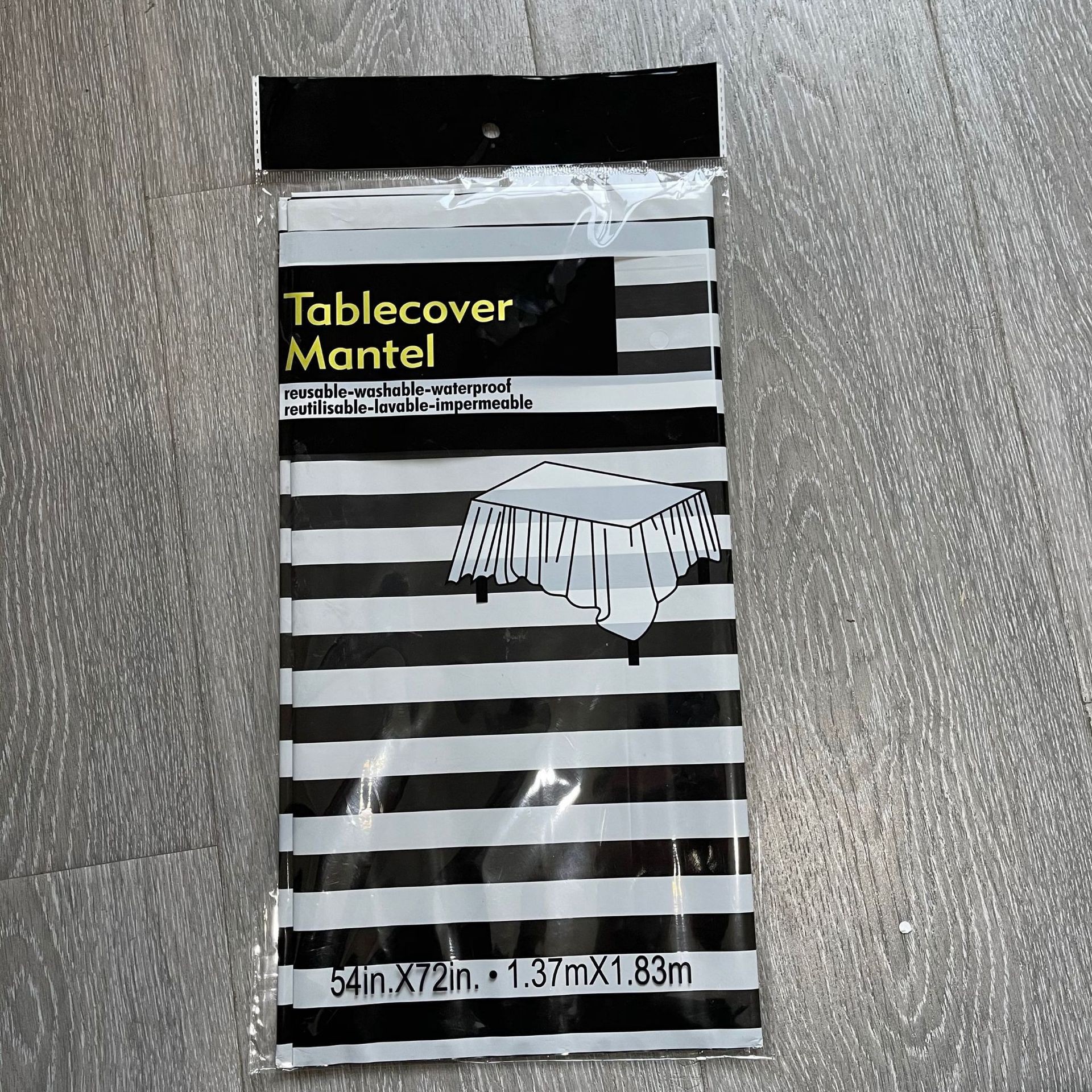 Mantel desechable para Amazon con pequeños puntos dorados/plateados