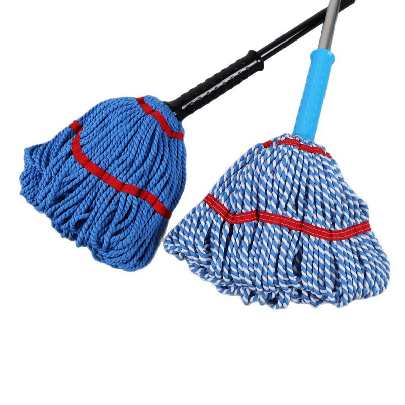 Hands-Free Self-Wringing Rotating Mop for Home Use, Absorbent and Wringable, Traditional Mop Head for Company Office, Lazy Mop