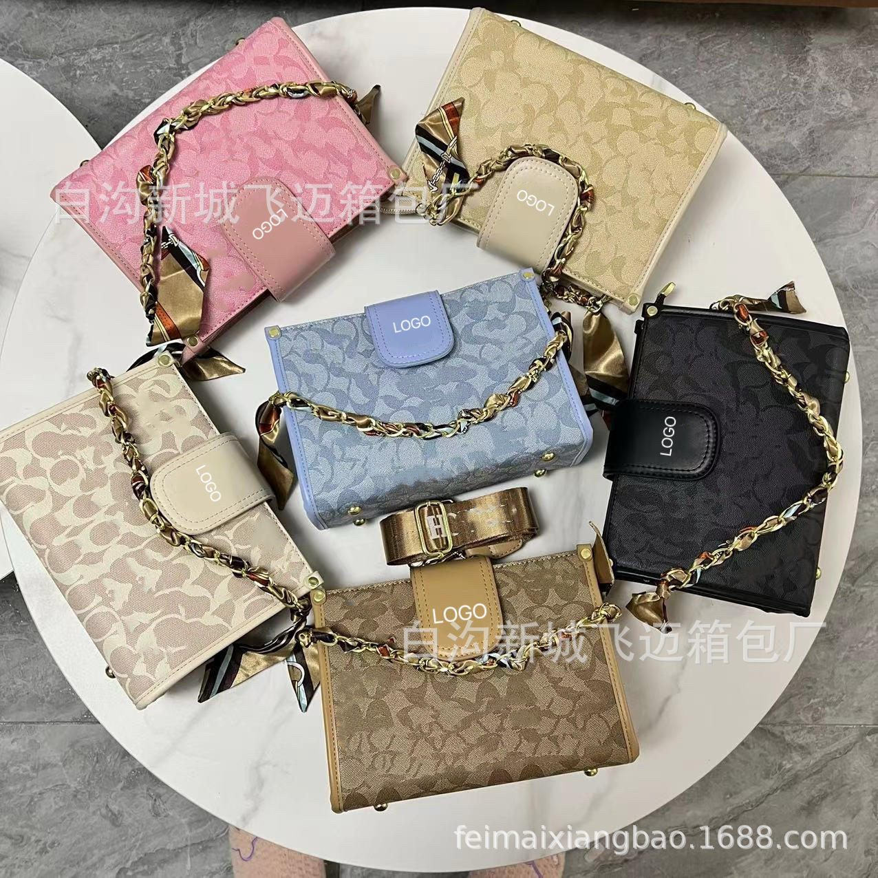 Cross-border women's bags 2024 winter new style personalized design…