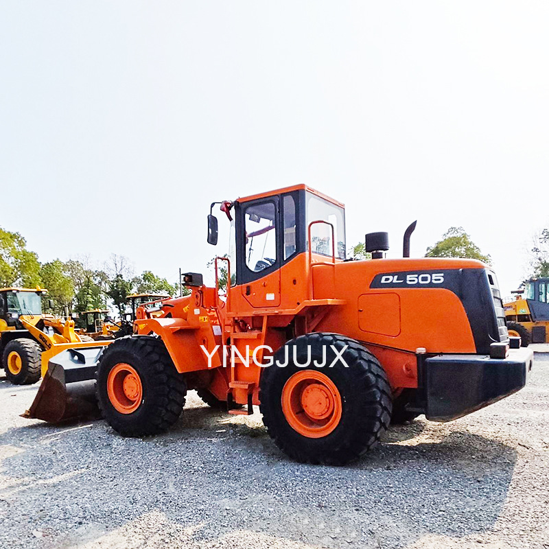 Cargador de exportación transfronteriza Dou Shan DL505 Liugong Longgong Lin Gong Xugong elevadora de calidad de segunda mano seleccionada estrictamente image 5