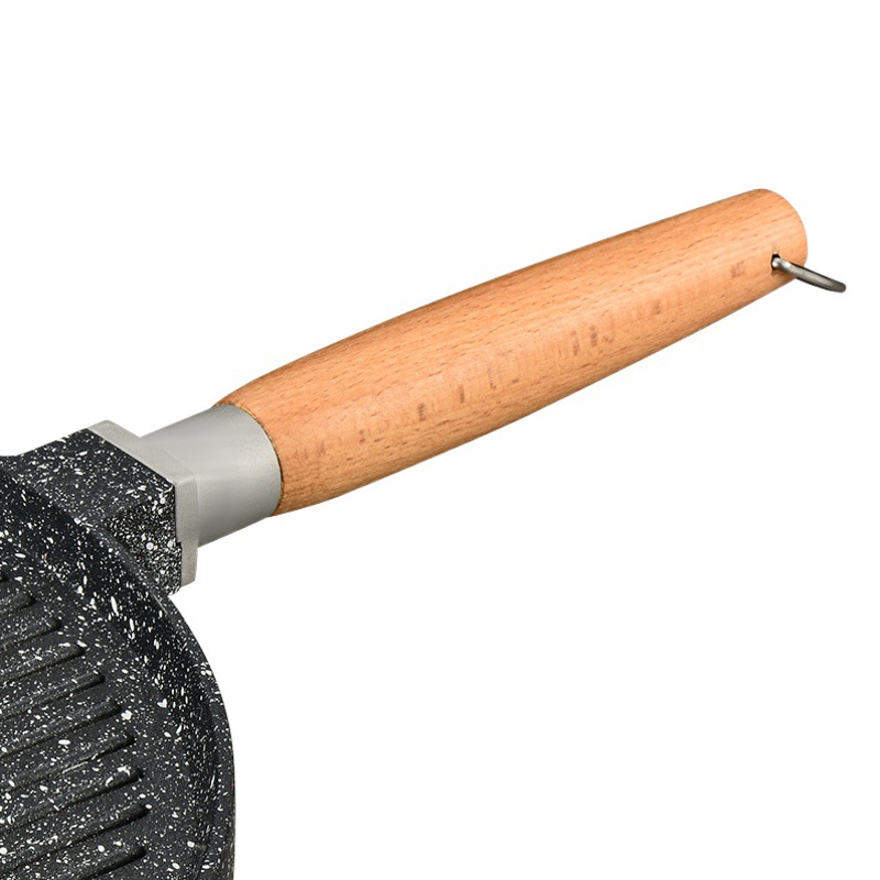 Comercio exterior orden Original acampar al aire libre bandeja de hornear hogar bandeja de barbacoa redonda transfronteriza de doble cara 28/32/36cm