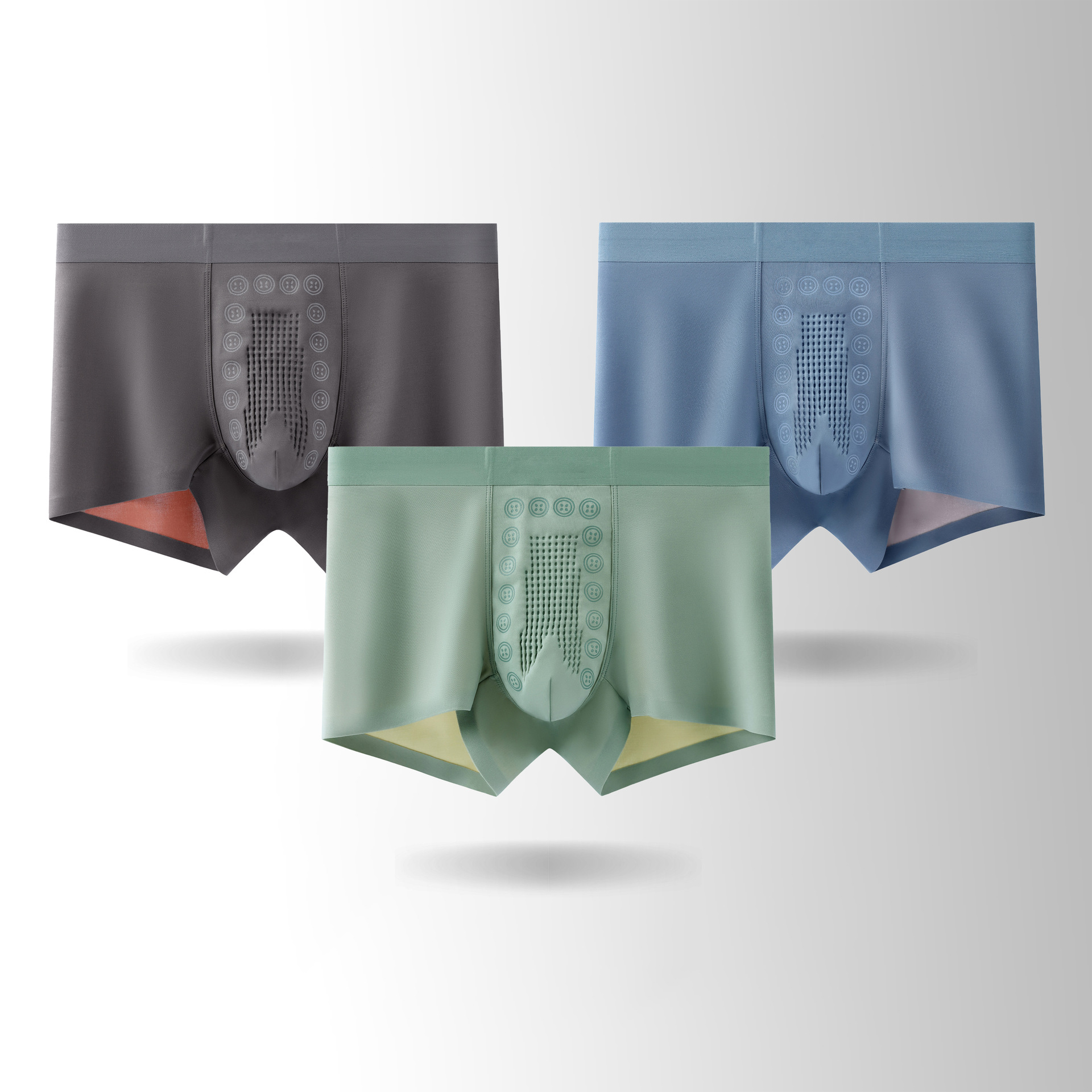 D956 dark gray + gray blue + gray green