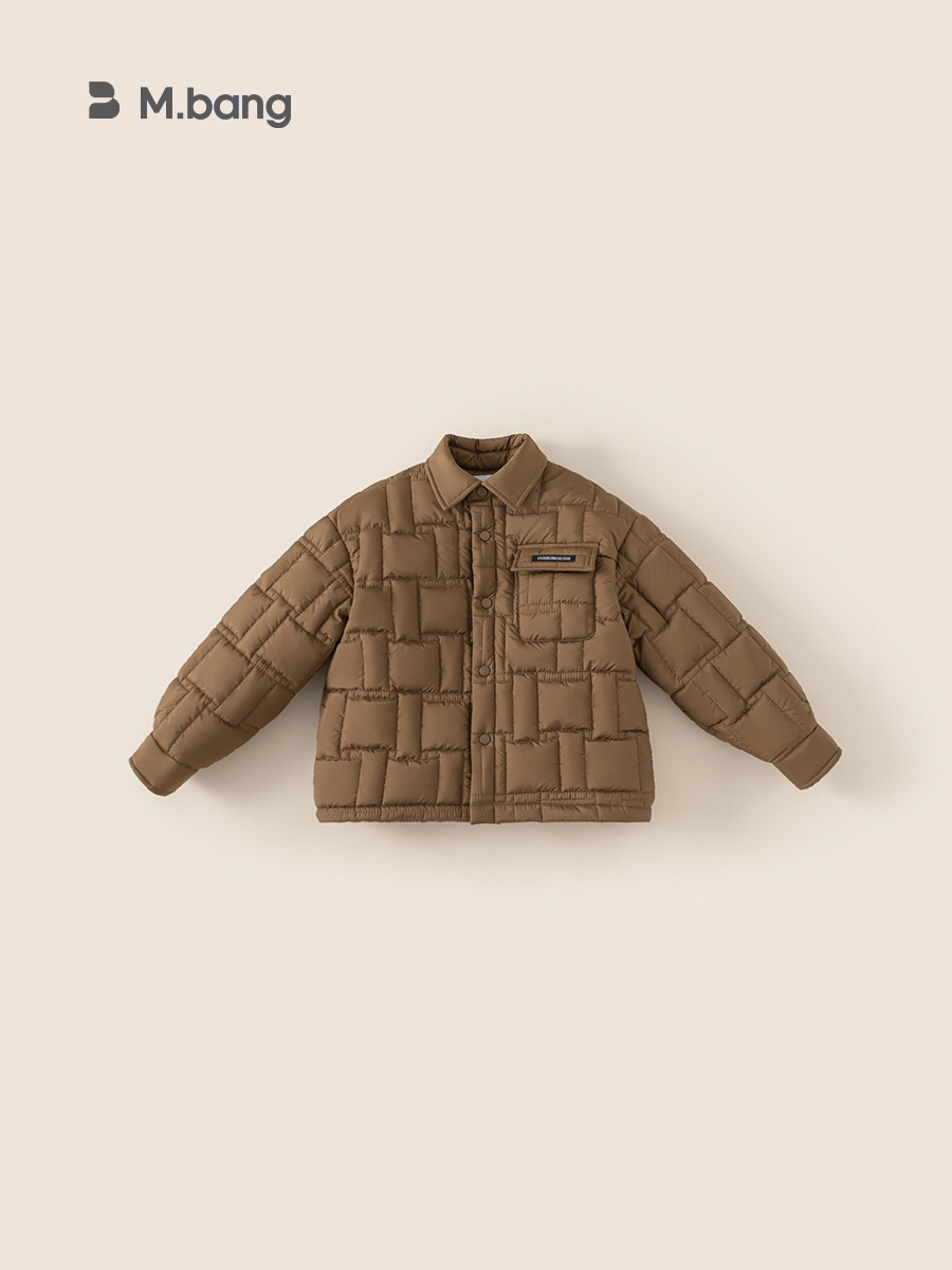 Yoobao ropa infantil para niños gruesa abrigo de invierno 2024 nuevo invierno ropa de invierno con collar chaqueta de ropa de algodón caliente para niños