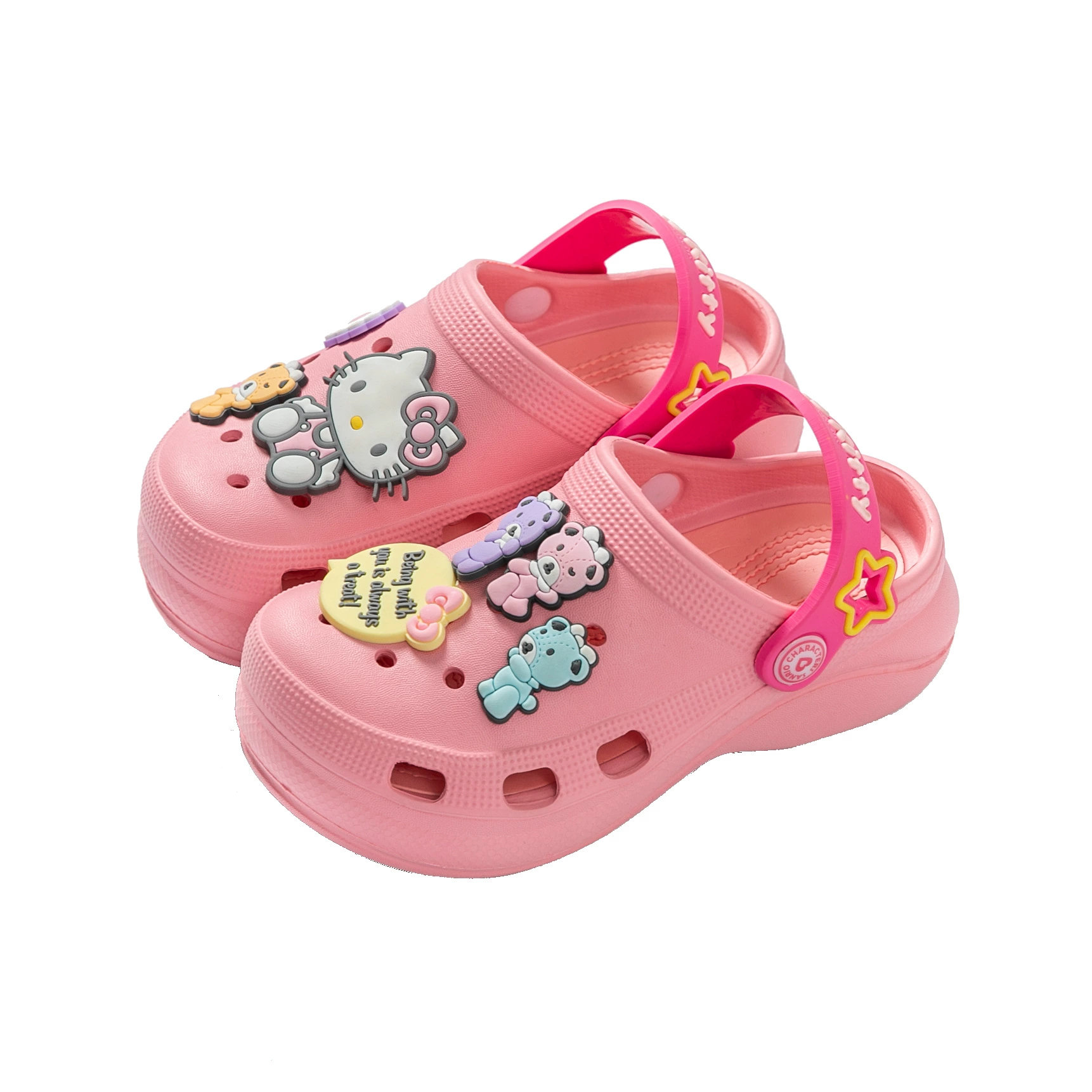KT Cat 21349 Детские ботинки-Cave Shoes Cartoon Skill Shoes противоскользящие и водонепроницаемые детские обувь для пляжа