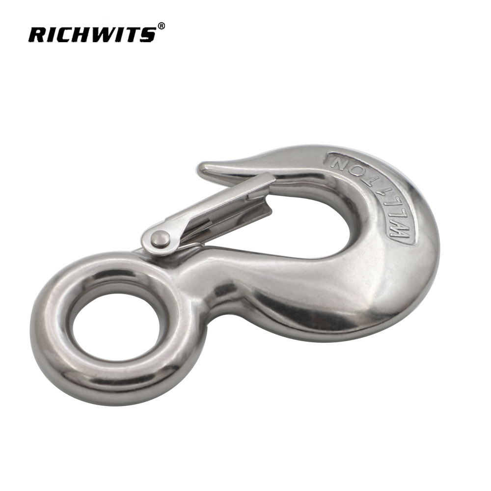 RICHWITS304不锈钢美式货钩 大眼货钩320货钩 定向抓钩 防脱货钩