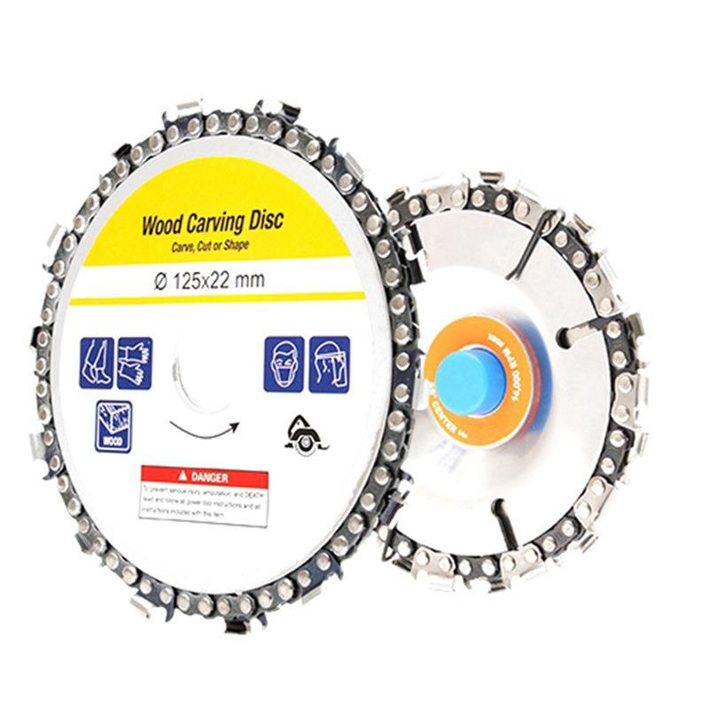 跨境切割片4寸硬质合金开槽锯片角磨机链条盘锯片木工油锯切割片