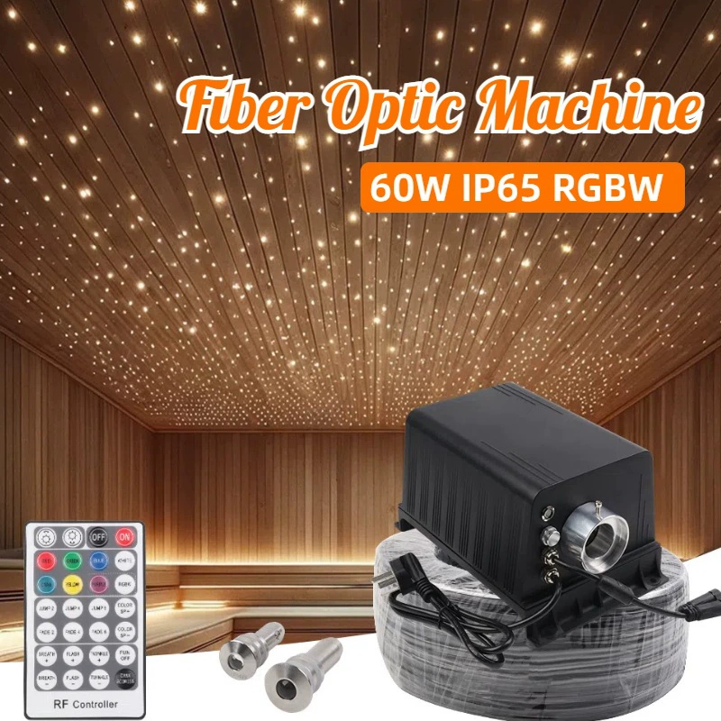 60W RGBW волоконно-оптический станок Waterproof Ligh Led Fiber Optic Lights Engine