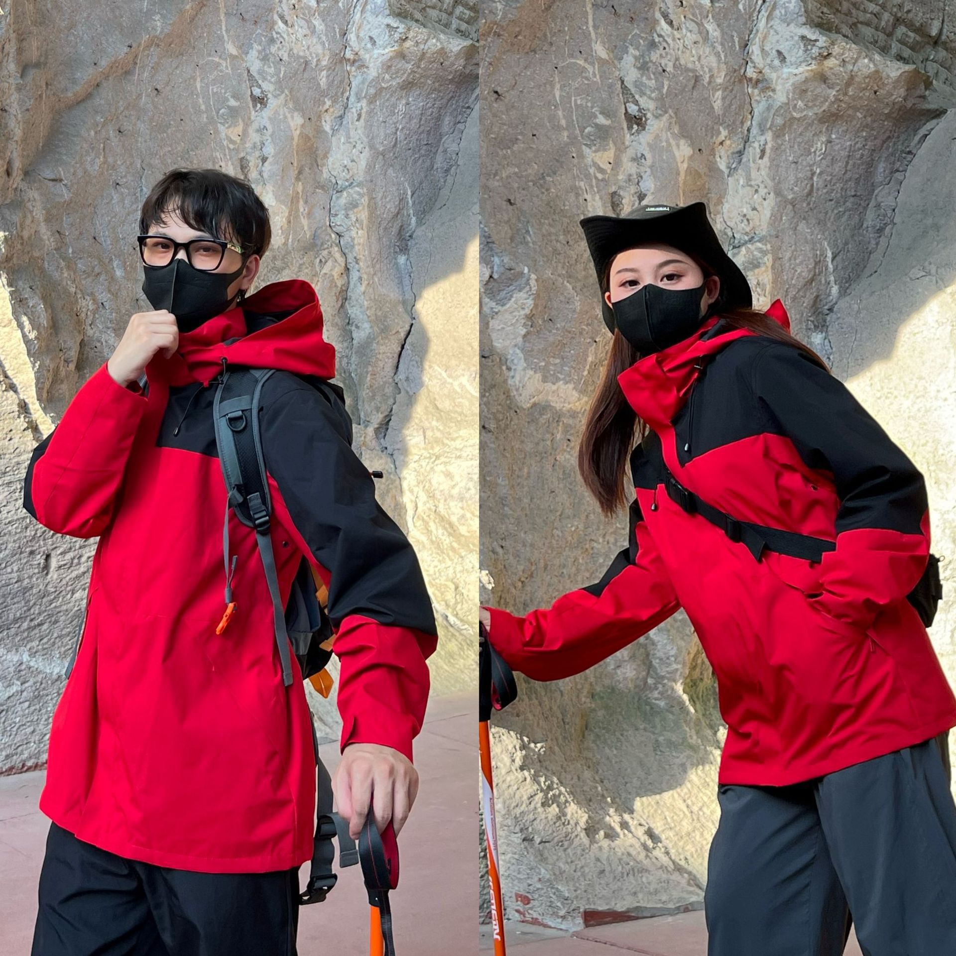 Ropa roja china
