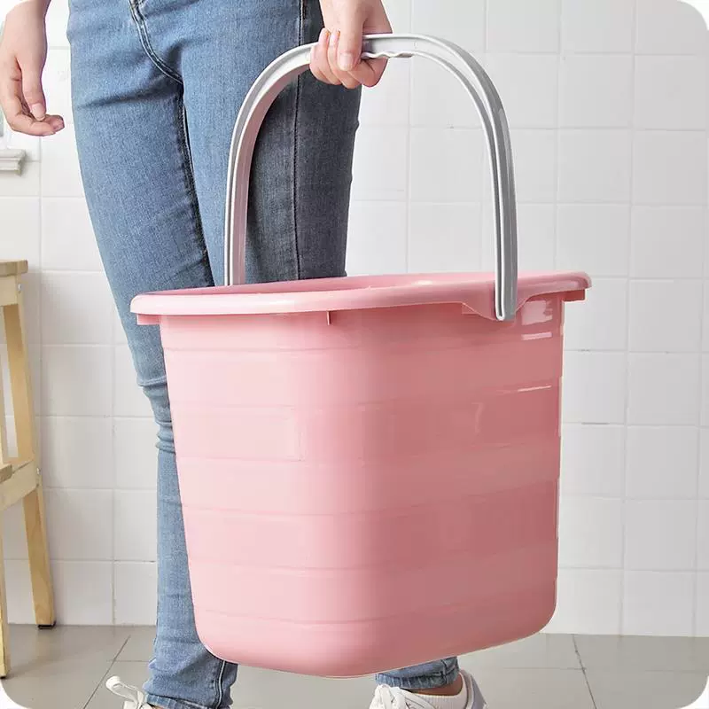 Ведро пластиковое утолщение прямоугольное портативная большая бочка бытовая швабра Пластиковое ведро квадратное ведро стиральное ведро Чжао Чжицянь
