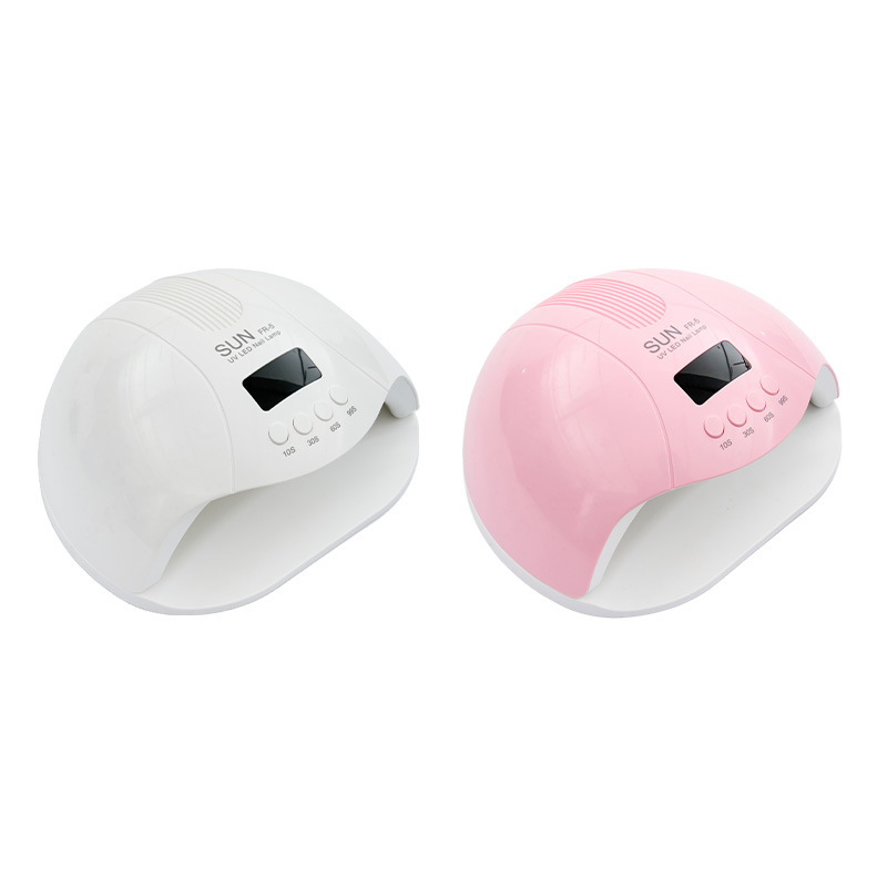 Lámpara de manicuras 280W de alta potencia de manicuras de dos fuentes de luz de lámpara de manicuras de perlas de luz de secado rápido de pantalla digital de luz de fototerapia