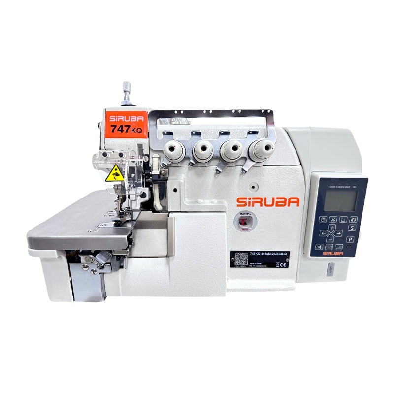 Suministro directo Taiwán Silver Arrow borde de la computadora máquina de coser Borde de costura industrial máquina de bordar