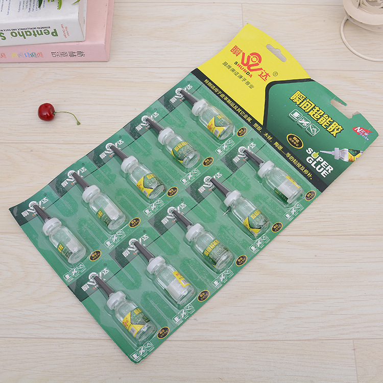 板装胶水 快粘胶 跑江湖摆地摊胶水 胶神瞬间胶否胶神040052金属