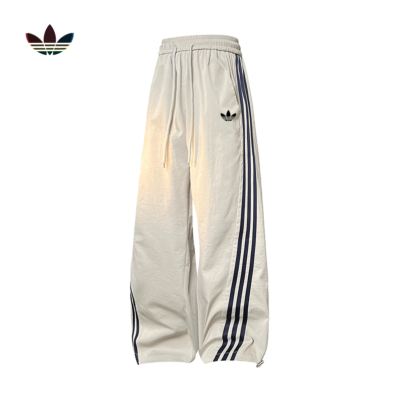 Clover Fashion Brand 2026 Summer New Three-Stripe Casual Pants Unisex Loose Straight Quick-Dry Sports Pants Clover Fashion Brand 2026 Summer New Three-Stripe Casual Pants Unisex Loose Straight Quick-Dry Sports Pants