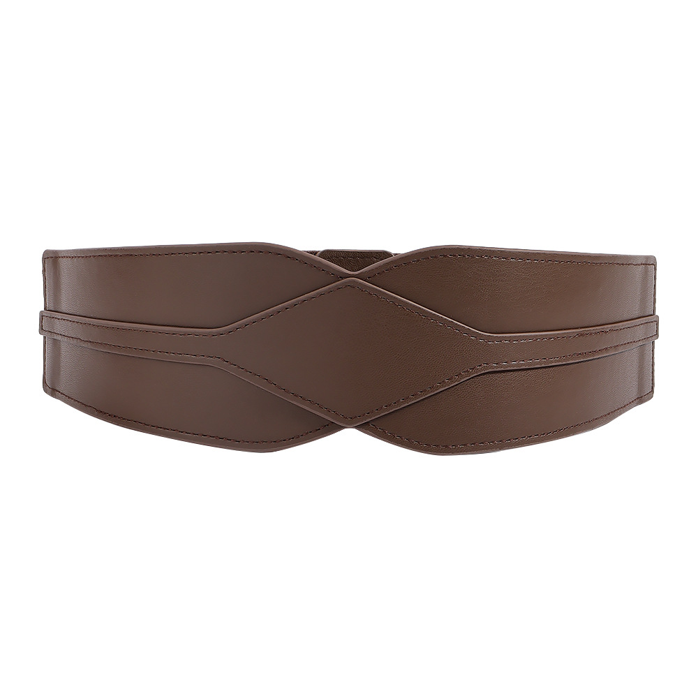 81g Weight Belt Classification 1 Piece Quantity Holiday, Daily, Selfie Occasion Imitation Leather Material Solid Color Pattern Women's Gender Basic Style Basic Solid Color Imitation Leather Women's Leather Belts 无