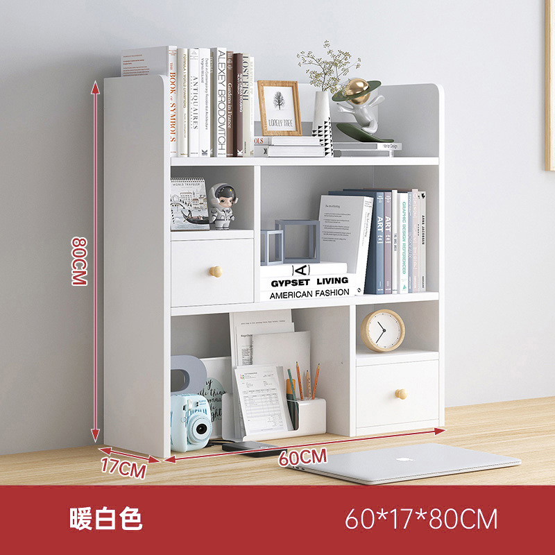 Estante de almacenamiento de estantería de escritorio multicapa simple estante de almacenamiento de escritorio de oficina dormitorio Ventana de Bahía pequeño estante de almacenamiento de múltiples capas