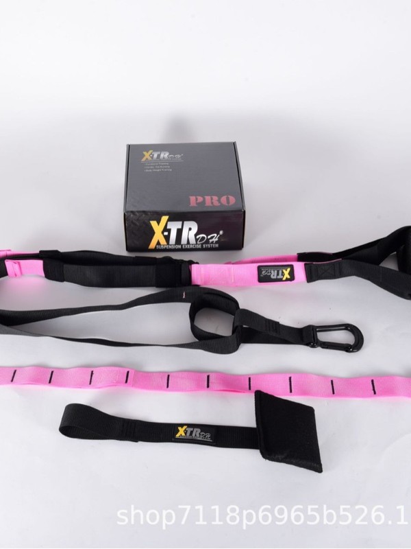 TRX拉力带拉力绳悬挂式训练带拉力器悬挂绳阻力带健身p3高弹力|undefined