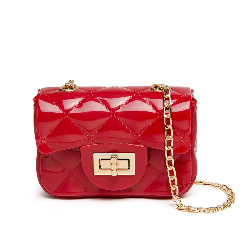 Bolsas de jalea bags2023 bolsas mini bolsas de lápiz labial bolsas cadenas de moda bolsas de hombro bolsas de mujer comercio exterior al por mayor