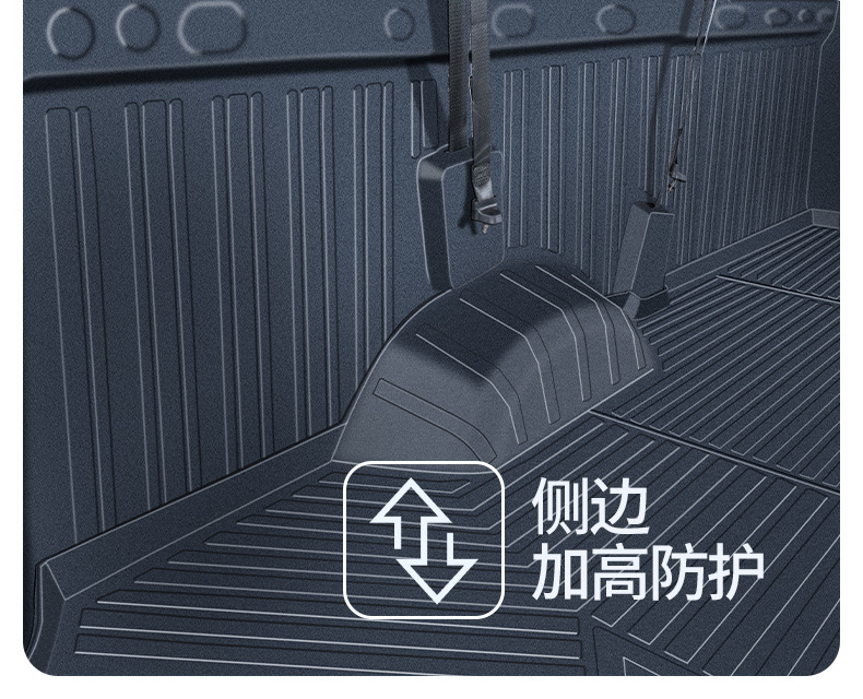 Suitable for Wuling Yangguang Car Floor Mats, Full-Coverage Special Tpe Car Floor Mats for New Energy Pure Electric Five-Seater/Six-Seater Vehicles