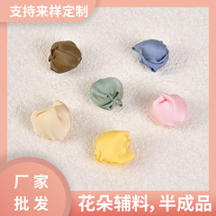 秋冬スタイルdiy高級感チューリップかわいいミニ綿のつぼみ花服アクセサリーアクセサリー・