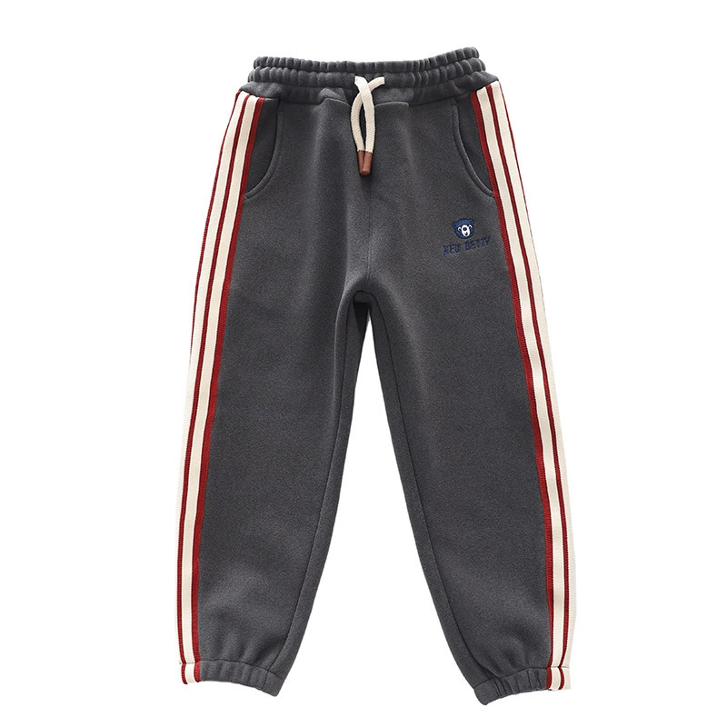 Demi-season children's warm windproof comfortable trousers for leisure, for teenagers