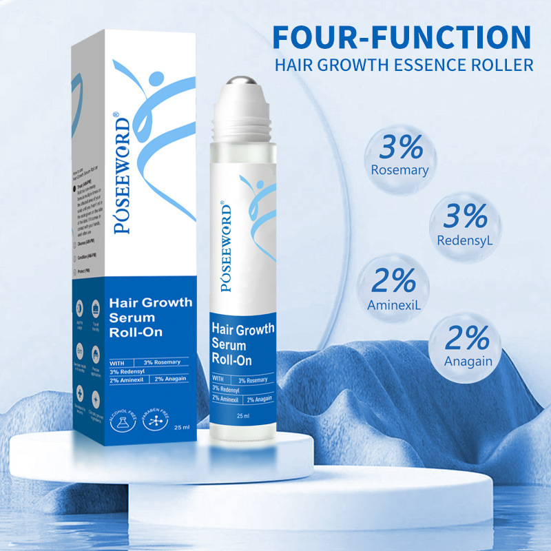 Cross-Border Roll-On Hair Care Serum Hair Growth Roll-On Serum Hair Essence Oil