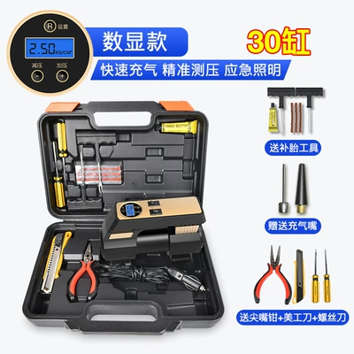 Hava nasosu digital display air pump car - lb-70-air-pump-toolbox