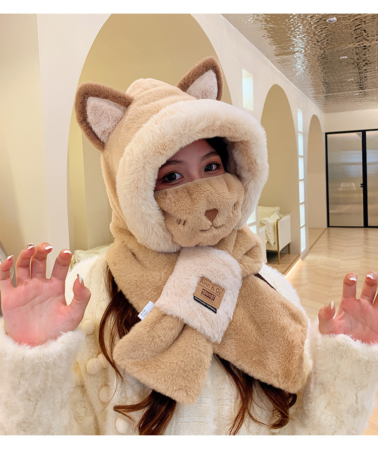 Plush Hat and Scarf Set - Image 10