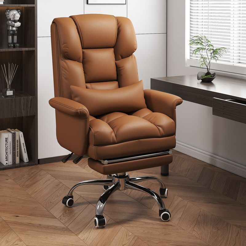 Computer Chair, Boss Chair, Home Comfortable Sedentary Office Chair, Reclining Sofa Seat, Dormitory E-Sports Chair, Lazy Swivel Chair