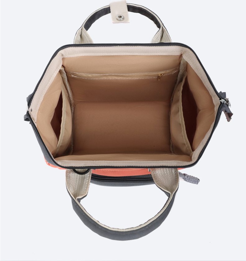 A portable small bag for women, a light backpack for shopping and commuting, fashionable Oxford fabric, a backpack for strolling kids, a mommy bag, a baby bag undefined