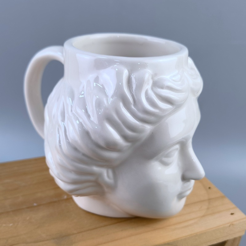 Figuras de David Avatar Taza de Cerveza Estatua de Venus Estatua de Rey Romano Taza de Cerámica de Agua