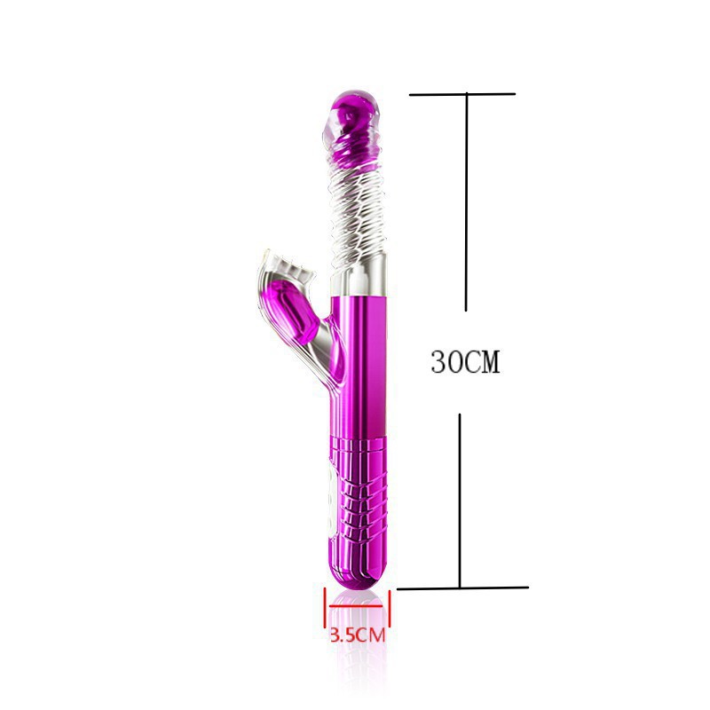 HiShuang 2nd Gen Vibrating Wand with Heating, Telescopic Swing, 36 Modes, USB Rechargeable — detail image 3