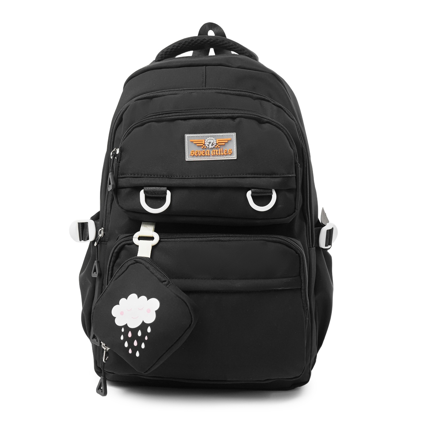 Mochila de reducción de carga de estudiantes de secundaria de gran capacidad, explosión de niños, 4 - 6 grados, mochila de espalda ligera, mochila de reducción de presión para mujeres image 7
