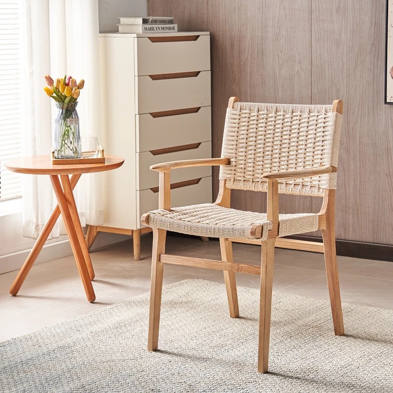 Silla de comedor minimalista italiana silla de cuero silla de comedor casera silla de mesa de escritorio nórdica silla de mahjong hotel