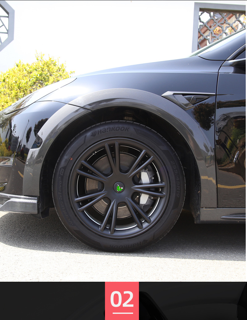 Suitable for Tesla Modelly 19inch Sports Color Matching Hub Cap Rim Modified Exterior Protective Cover Accessories