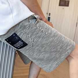 夏季潮牌薄款条纹运动短裤男美式休闲裤2024新款直筒宽松五分裤子