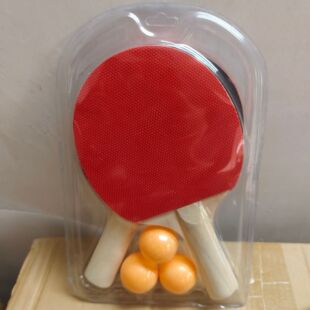 2 pats suit table tennis paddle finished paddle double paddle beginner training student adult competition paddle straight paddle