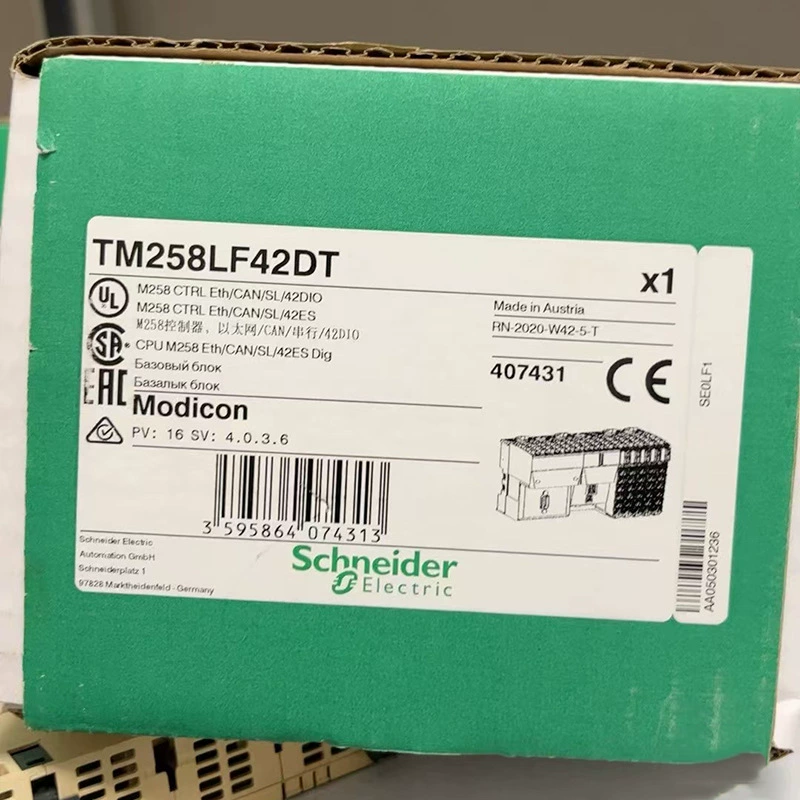 TM258LF42DT/TM258LD42DT/TM258LF42DR/M258LF66DT4L Программируемый контроллер