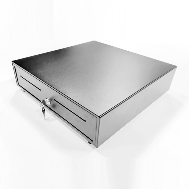Caja registradora tipo cajón LAS-410G, caja para efectivo, cajón para caja registradora, para uso comercial en mostrador. image 2