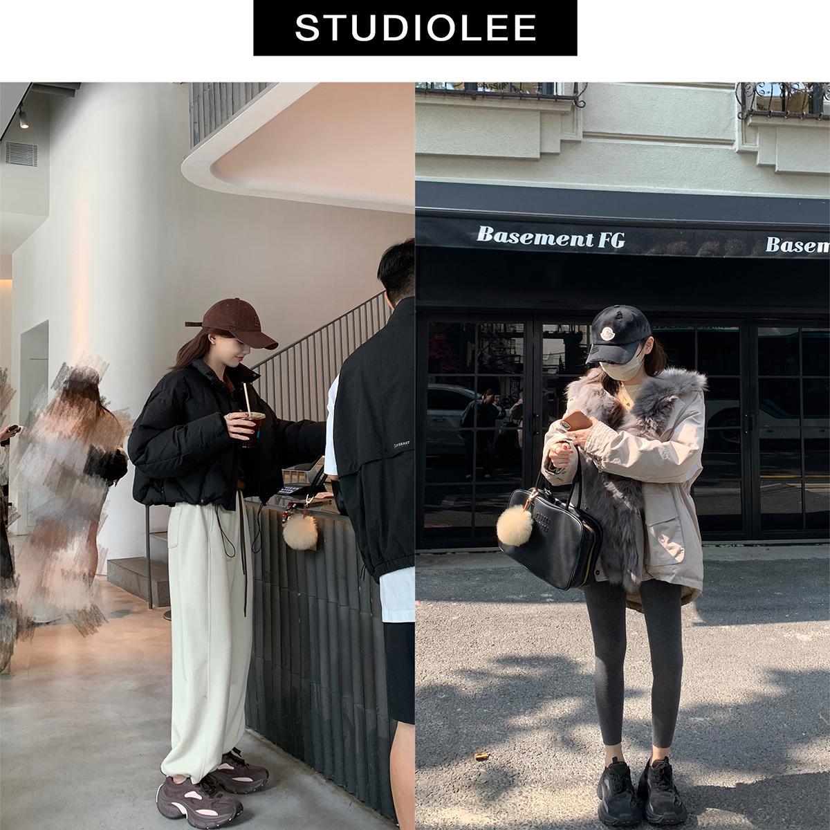 Versión de piel de vaca ~ Grape Madre con el nuevo tipo de correa de color aumentada de fondo grueso zapatos de terremoto zapatos deportivos casuales de mujer