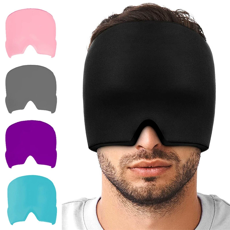 Трансграничные поставки новых продуктов лица холодный компресс головной убор гель льда компресс головной убор шляпа Ледяная шапка глаз холодный компресс Ледяная шапка