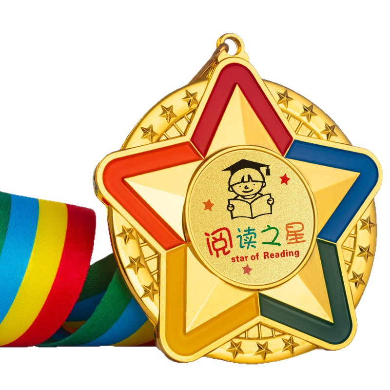 Medalla para Eventos Infantiles de Aleación de Zinc Personalizable para Niños