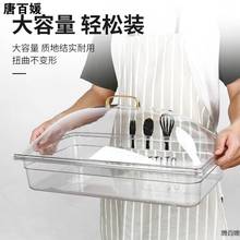 亚克力透明塑料方盘卤肉凉菜盒带盖食品展示盘熟食托盘长方形份数