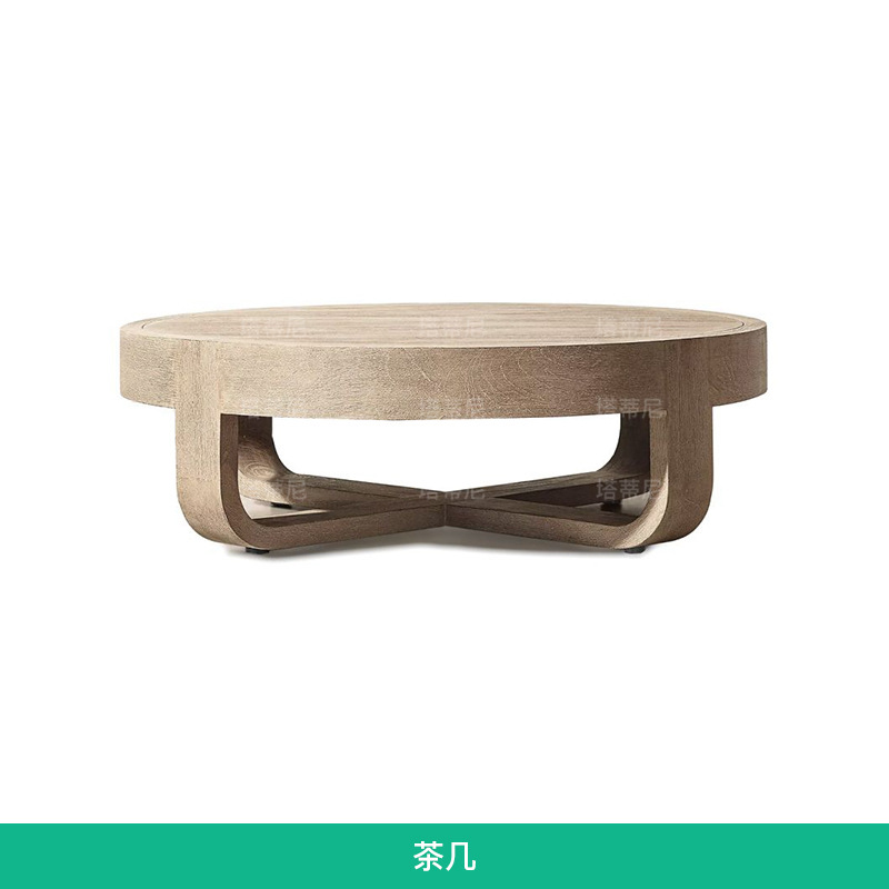 Sofá de teca para exteriores, diseño de muebles para patio de villa, balcón, jardín, resistente a la lluvia, de madera maciza, para hoteles y alojamientos.