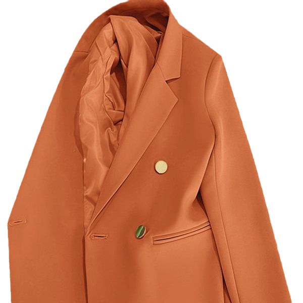 Damenbekleidung Schwarzer großer Pendleranzug Damen Frühlings- und Sommeranzugjacke High-End-Temperament-Version Lose Anzugjacke_voghion.com