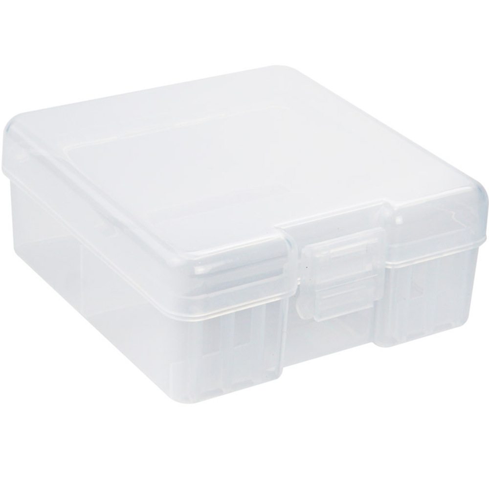 可装100粒5号和7号电池收纳盒 100节透明塑料电池收纳盒