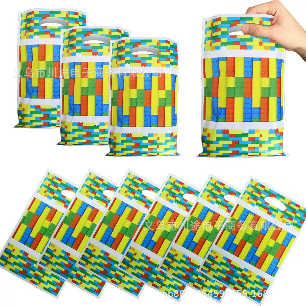 Fábrica directa bolsa de regalo de dibujos animados para niños fiesta de cumpleaños bolsa de regalo película perlada bolsa de regalo PE ahora