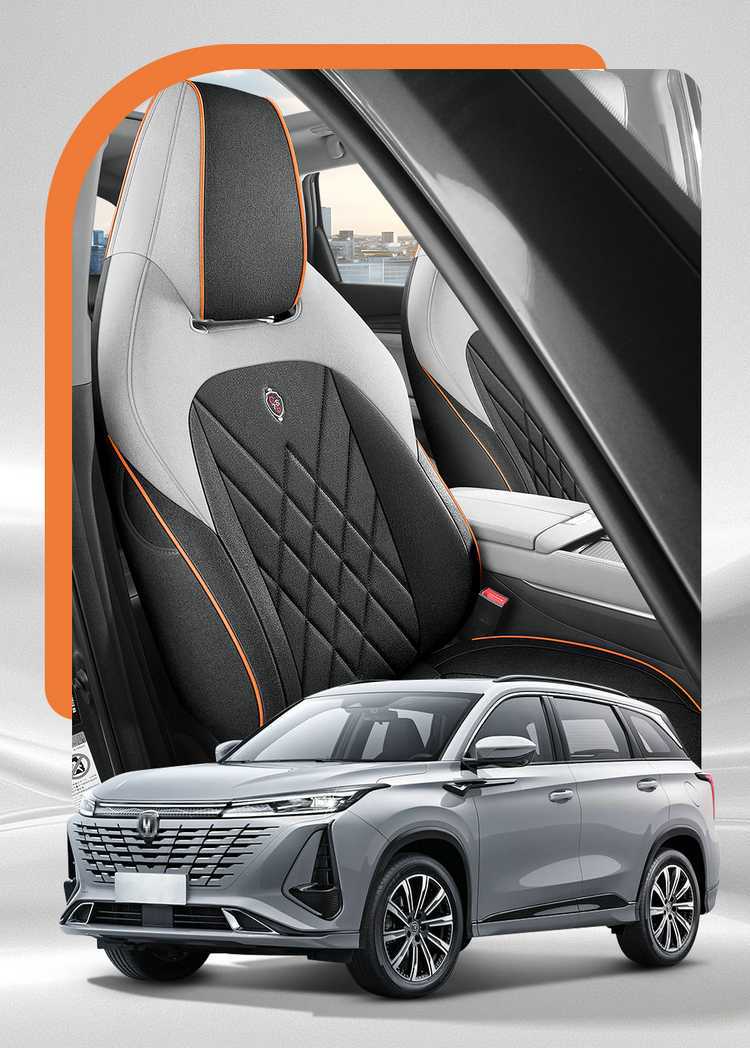 26 Models of Third-Generation Changan Cs75Plus Seat Covers, All-Season Full-Cover Special Seat Covers, Car Seat Cushions, Linen, 24 Models