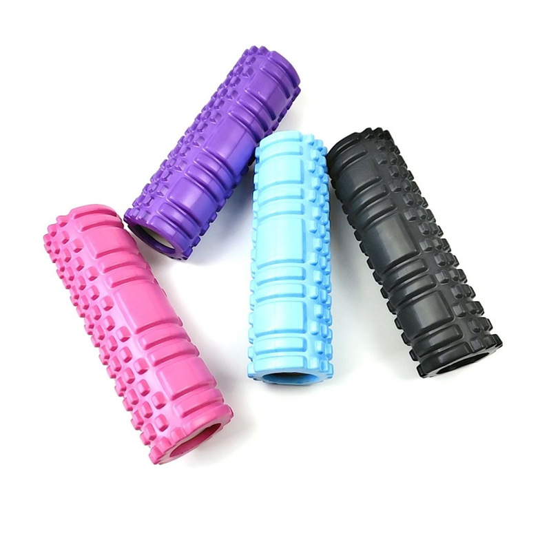 30cm Massage Stick Foam Roller, Wolf-Tooth Shaft for Calf Slimming, Muscle-Relief Yoga Column Roller, Small-Sized Wholesale